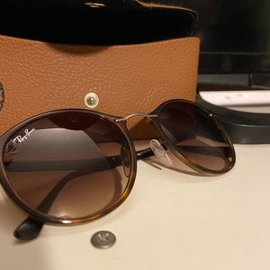 Titanium ray-ban sunglasses RB4242 tortoise brown